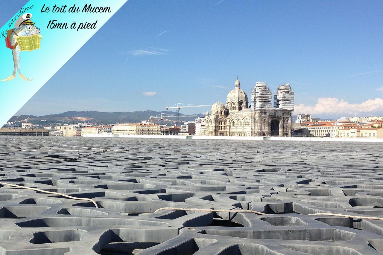 Apartmán La Butte Des Carmes - 3Mn Du Panier Marseille Exteriér fotografie