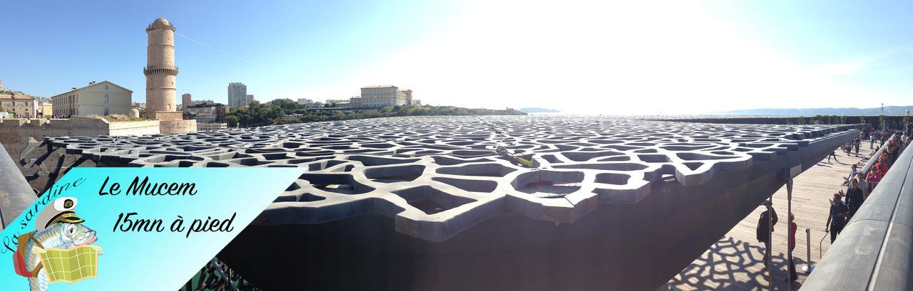 Apartmán La Butte Des Carmes - 3Mn Du Panier Marseille Exteriér fotografie